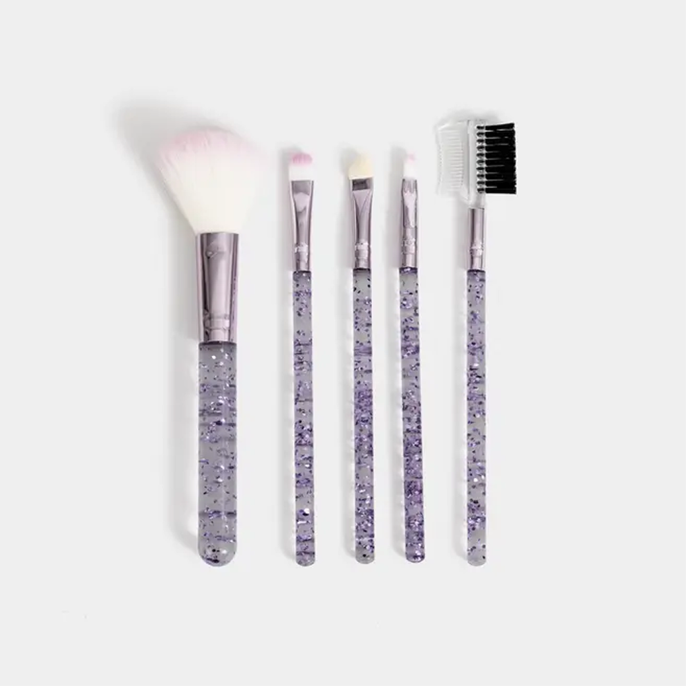 Set de brochas glitter